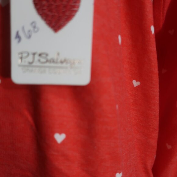 NWT Womens P. J Salvage Red, White Hearts Sweater XL - Picture 4 of 6